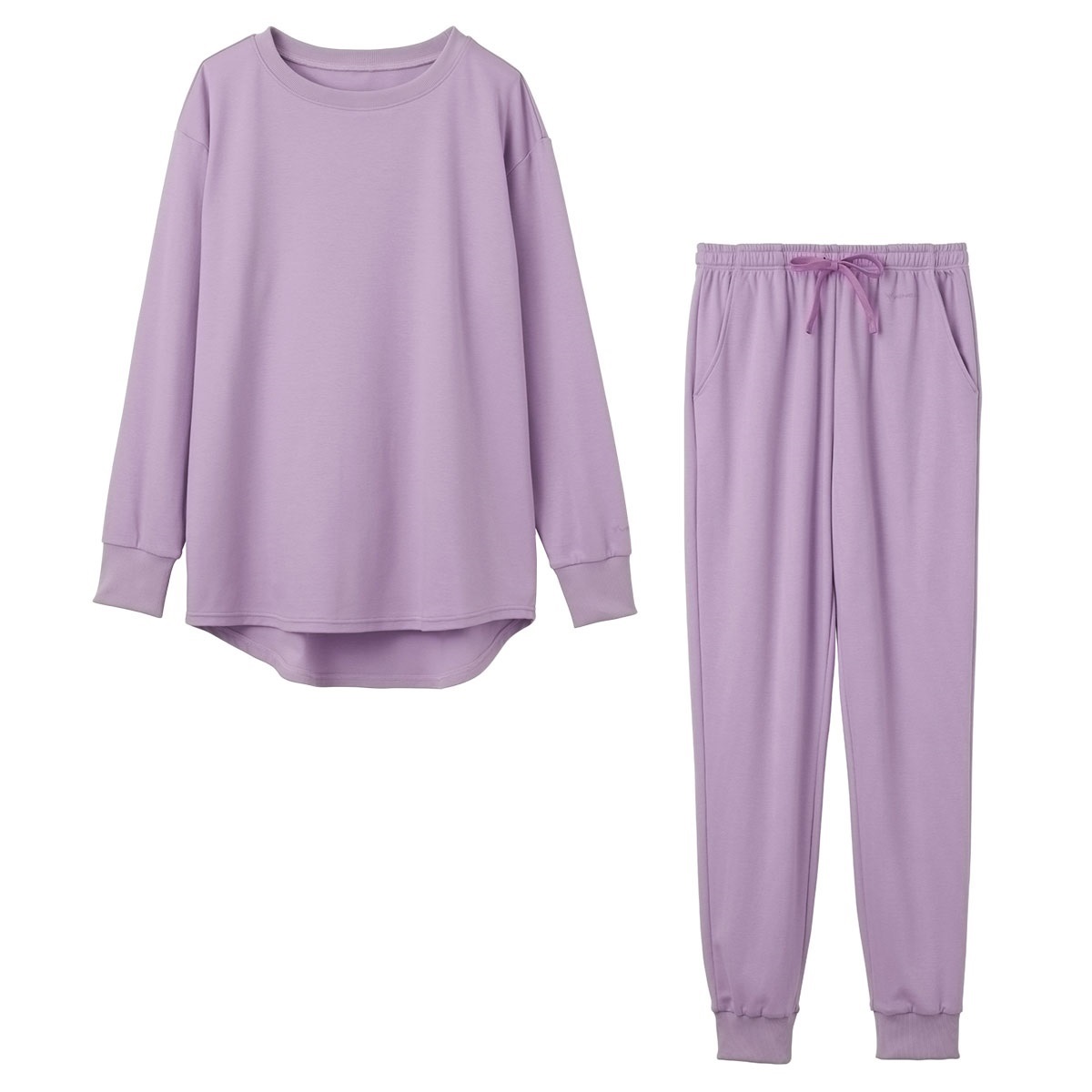 VENEX リカバリーウェア　長袖Tシャツパープル・黒7部丈ズボン　セット VENEX リカバリーウェア ベネクス レディース 上下セット 長袖 T