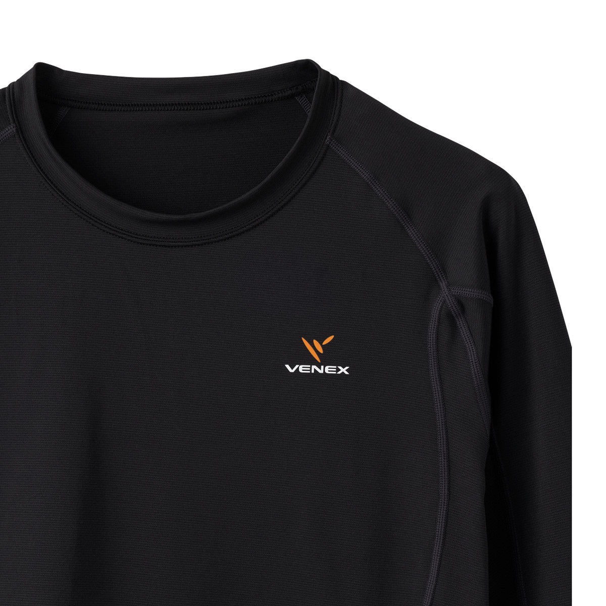 VENEX リチャージ+ ロングスリーブ メンズ ブラック×ブラック XL ベネ VENEX公式オンラインストア リチャージ＋ 【一般医療機器