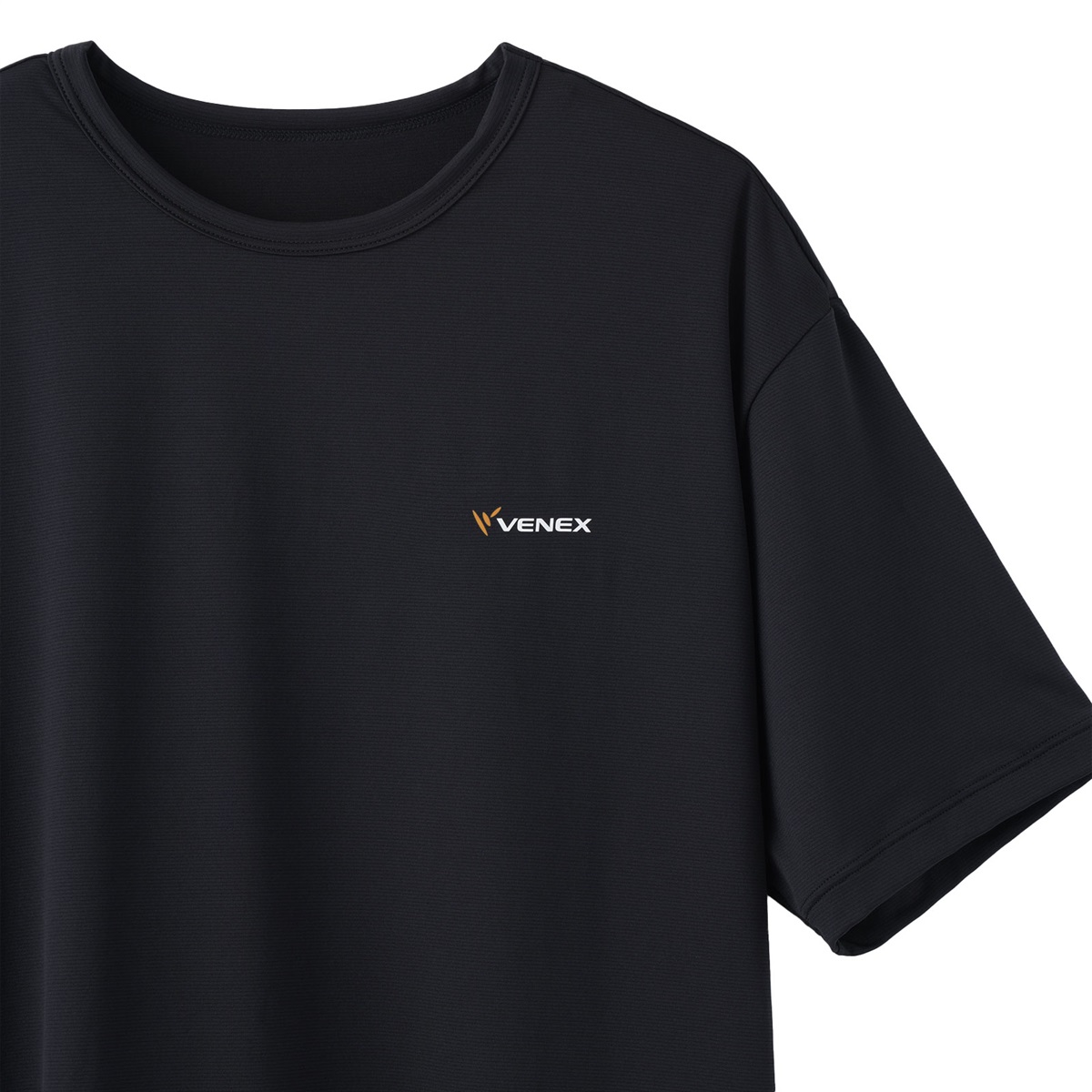VENEX メンズ XXL ブラック Tシャツ VENEX公式オンラインストア リフレッシュ Tシャツ メンズ