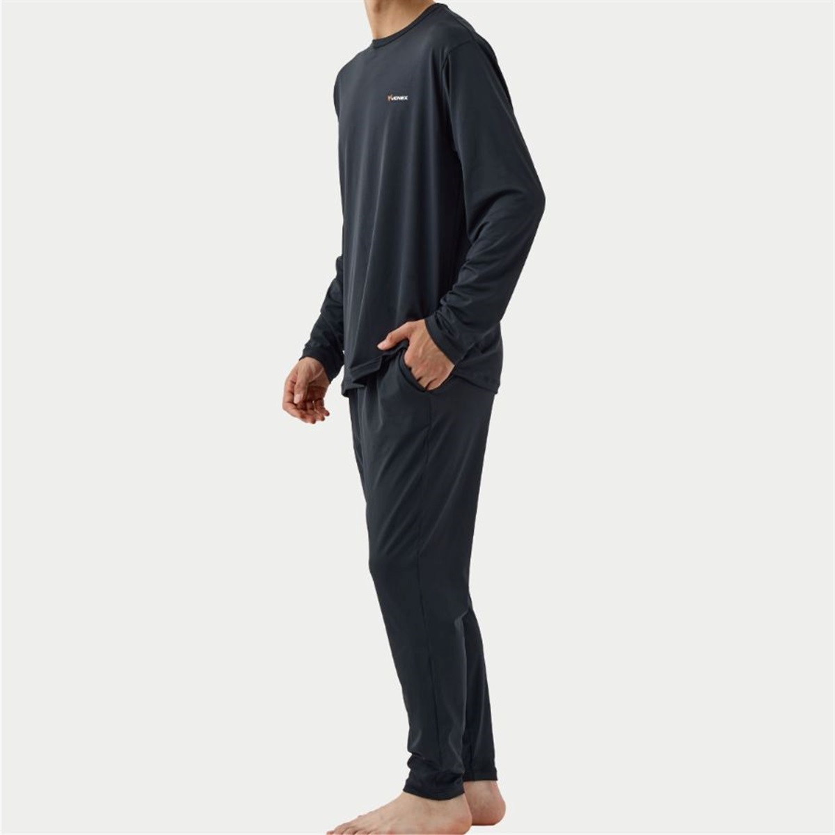 VENEX リフレッシュ Tシャツロングスリーブ テーパードパンツ BAKUNE VENEX公式オンラインストア リフレッシュ Tシャツロングスリーブ