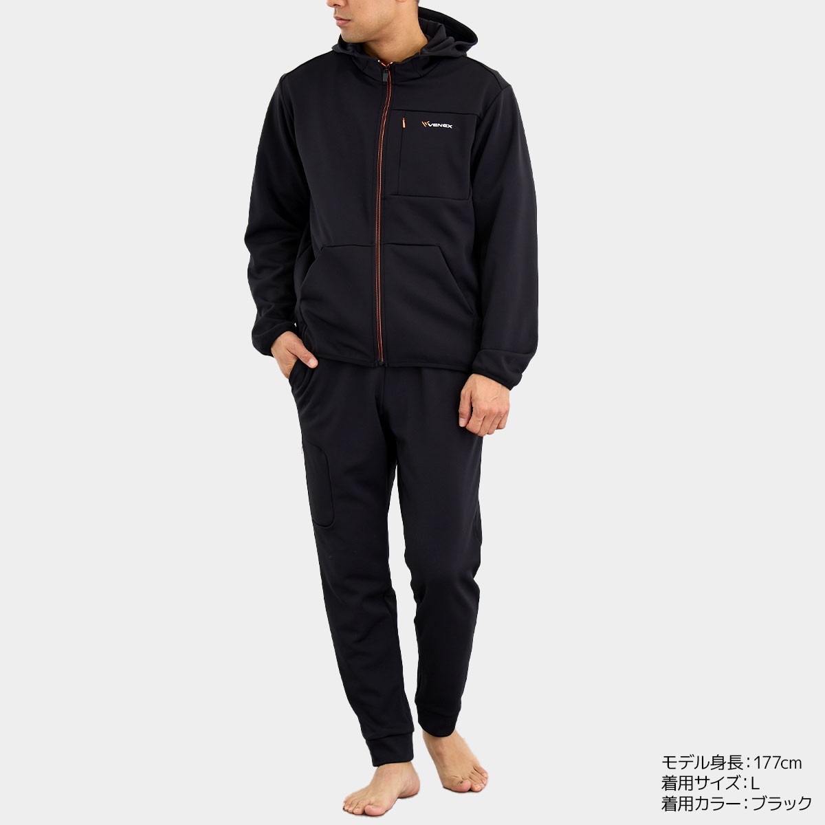 と*ん様 VENEX リカバリームーヴ 上下セット venex-move-mset-gy.jpg