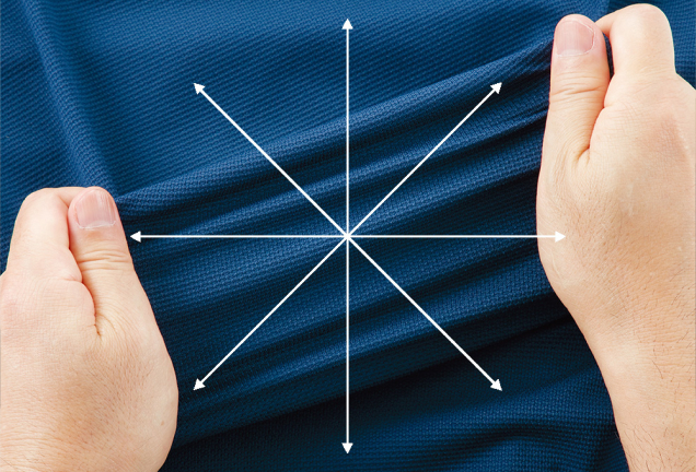 どんな動きにも対応する全方位ストレッチ