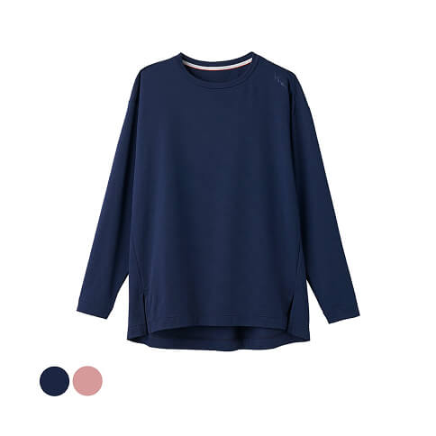 スタンダードドライ＋ 【一般医療機器】 ボートネックロングスリーブ レディース