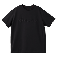 エンボスロゴTシャツ ブラック