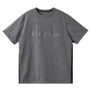 エンボスロゴTシャツ グレー