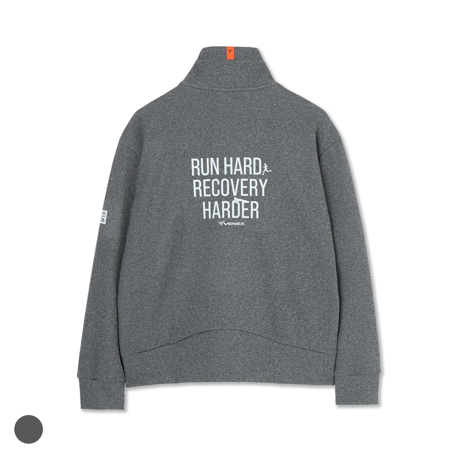 リカバリームーヴ スタンドカラージャケット 東京マラソン2026メッセージ入りモデル(レディース)